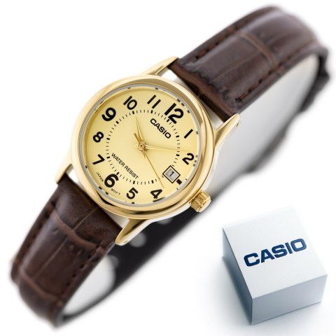 ZEGAREK DAMSKI CASIO LTP-V002GL-9BUDF (zd584e) + BOX