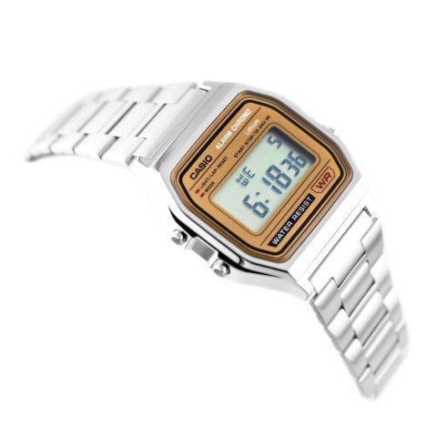 ZEGAREK MĘSKI CASIO A158WEA-9 (zd093b) - KLASYKA + BOX