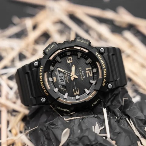 ZEGAREK MĘSKI CASIO AQ-S810W-1A3V (zd044i) - SOLAR POWERED + BOX