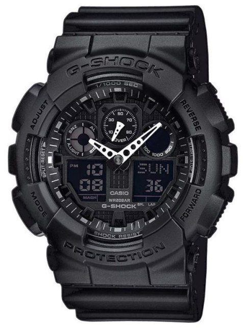 ZEGAREK MĘSKI CASIO G-SHOCK GA-100-1A1ER