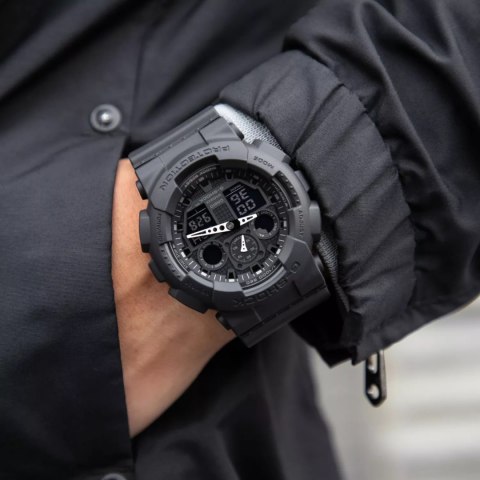 ZEGAREK MĘSKI CASIO G-SHOCK GA-100-1A1ER
