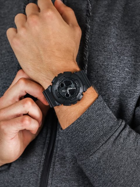 ZEGAREK MĘSKI CASIO G-SHOCK GA-100-1A1ER