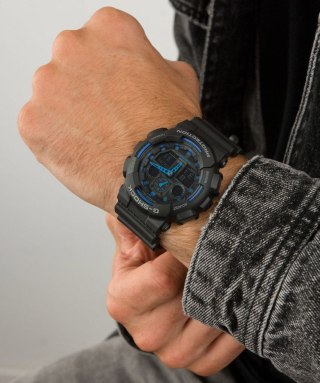 ZEGAREK MĘSKI CASIO G-SHOCK GA-100-1A2ER