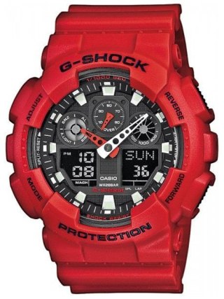 ZEGAREK MĘSKI CASIO G-SHOCK GA-100B-4AER