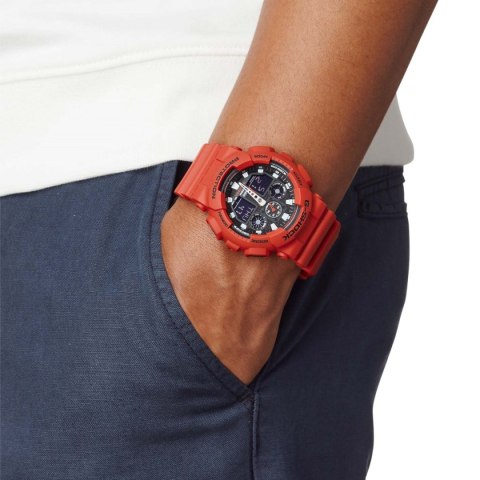 ZEGAREK MĘSKI CASIO G-SHOCK GA-100B-4AER