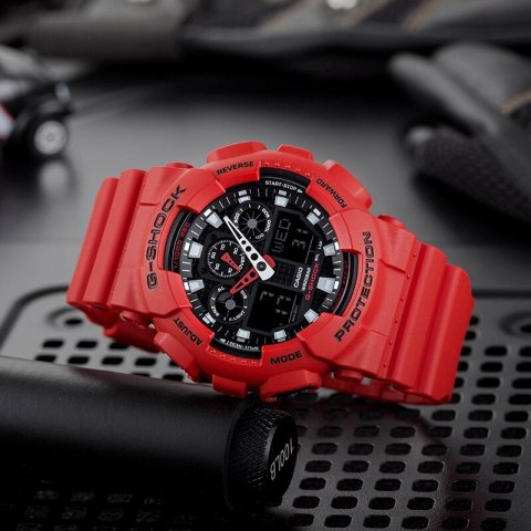 ZEGAREK MĘSKI CASIO G-SHOCK GA-100B-4AER