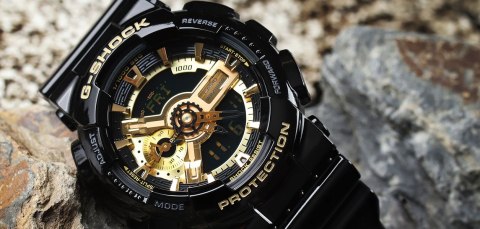 ZEGAREK MĘSKI CASIO G-SHOCK GA-110GB-1AER