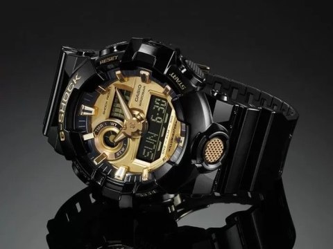ZEGAREK MĘSKI CASIO G-SHOCK GA-710GB-1AER