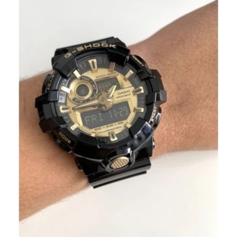 ZEGAREK MĘSKI CASIO G-SHOCK GA-710GB-1AER