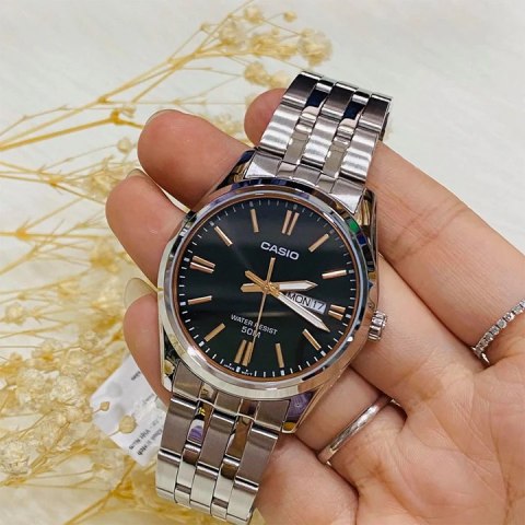 ZEGAREK MĘSKI CASIO MTP-1335D-1A2VDF (zd026b) + BOX