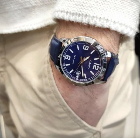 ZEGAREK MĘSKI CASIO MTP-V004L 2BUDF (zd046f) + BOX