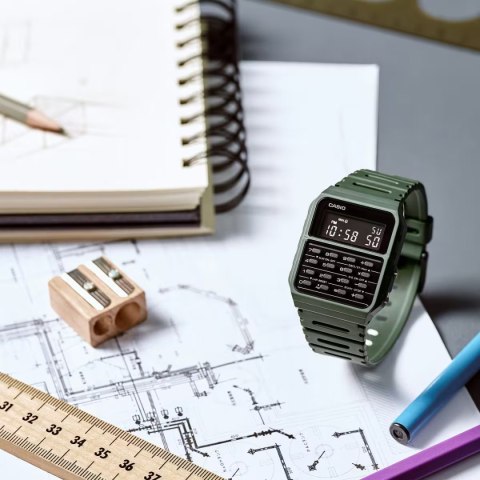 ZEGAREK MĘSKI CASIO VINTAGE CA-53WF-3B + BOX