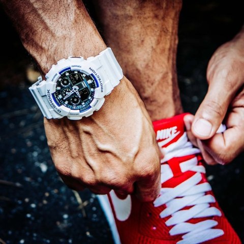 ZEGAREK MĘSKI CASIO G-SHOCK GA-100B-7AER