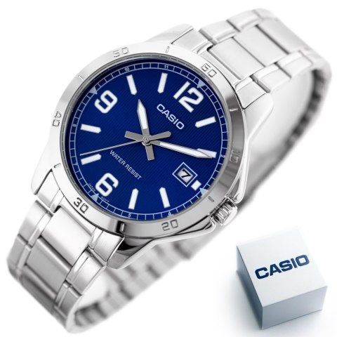 ZEGAREK MĘSKI CASIO MTP-V004D-2B (zd047g) + BOX