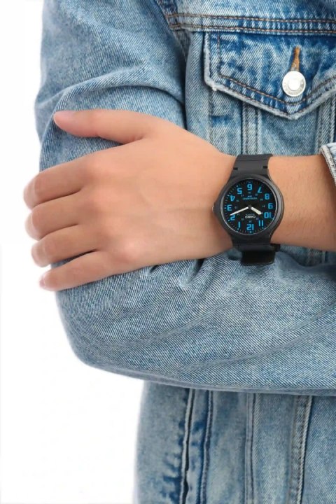 ZEGAREK MĘSKI CASIO MW-240-2B (zd166d) - KLASYKA + BOX