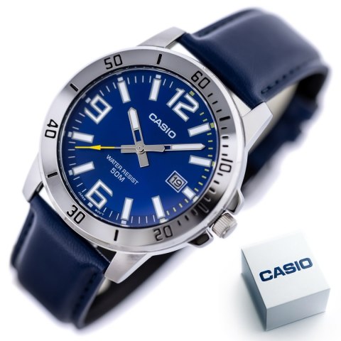 ZEGAREK MĘSKI CASIO MTP-VD01L-2BV (zd169a) + BOX
