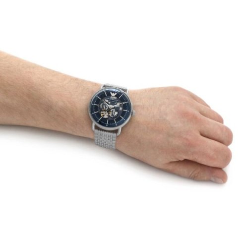 ZEGAREK MĘSKI EMPORIO ARMANI AVIATOR AUTOMATIC AR60024 + BOX (zi098a)