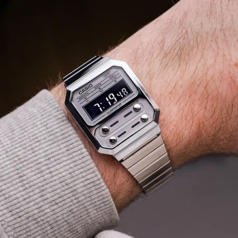 Zegarek Casio Retro Vintage A100WE-7BEF (zd640a)