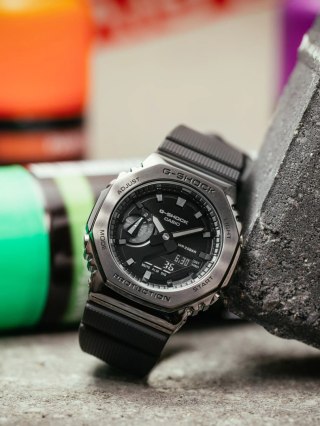 Zegarek Męski Casio G-Shock GM-2100BB-1AER