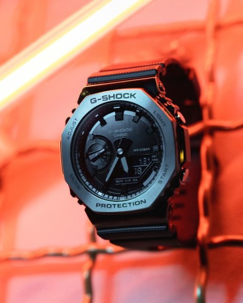 Zegarek Męski Casio G-Shock GM-2100BB-1AER