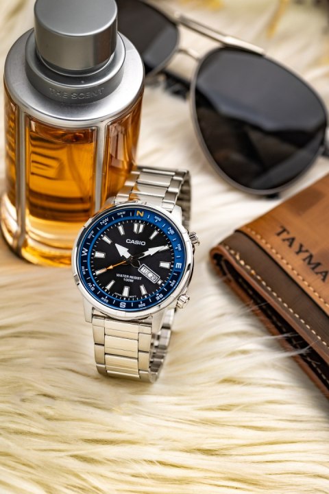 ZEGAREK MĘSKI CASIO MTD-130D-1A2 + BOX