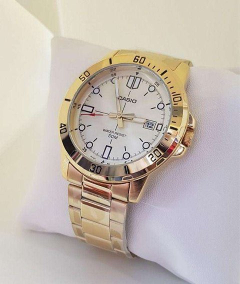 ZEGAREK MĘSKI CASIO MTP-VD01G-9E (zd185e) + BOX
