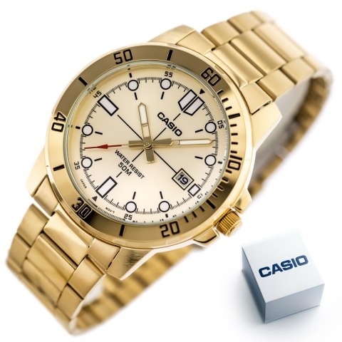 ZEGAREK MĘSKI CASIO MTP-VD01G-9E (zd185e) + BOX