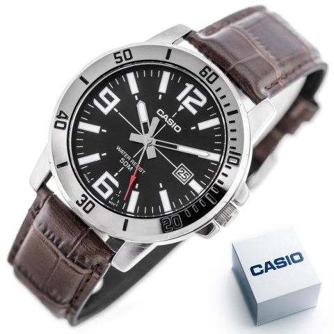 ZEGAREK MĘSKI CASIO MTP-VD01L-1BV (zd169c) + BOX