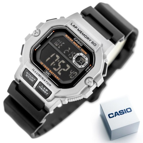 ZEGAREK MĘSKI CASIO Sports WS-1400H-1B + BOX (zd271a)
