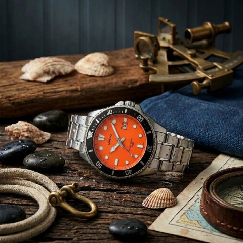 Zegarek Męski Casio MDV-10D-4A1+ BOX