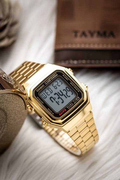 ZEGAREK MĘSKI CASIO A178WGA-1ADF (zd082b) + BOX