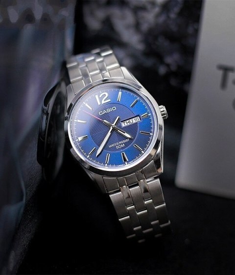 ZEGAREK MĘSKI CASIO MTP-1335D-2AV (zd026e) + BOX