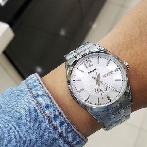 ZEGAREK MĘSKI CASIO MTP-1335D-7A (zd026d) + BOX