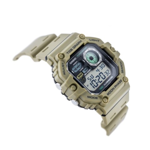 ZEGAREK MĘSKI CASIO Digital Moonphase WS-1700H-5AVDF