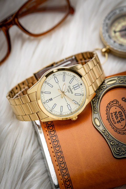 ZEGAREK MĘSKI CASIO MTP-VD02G-9EUDF (zd217d) + BOX