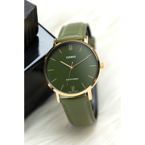 ZEGAREK UNISEX CASIO MTP-VT01GL-3B + BOX