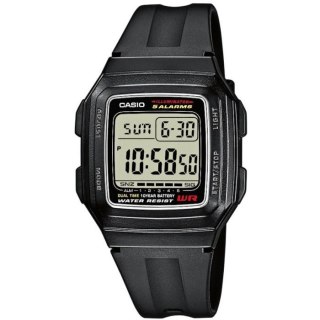 Zegarek Unisex Casio F-201WA-1AEG
