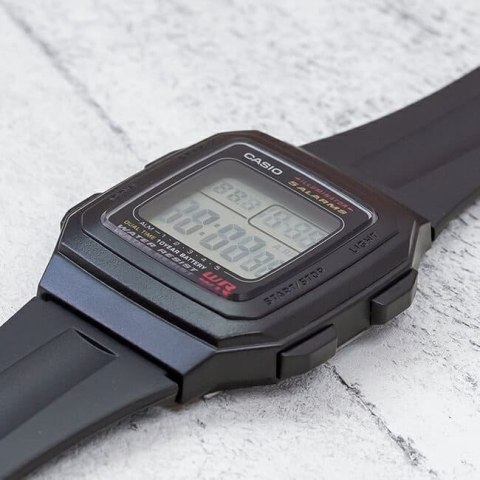 Zegarek Unisex Casio F-201WA-1AEG