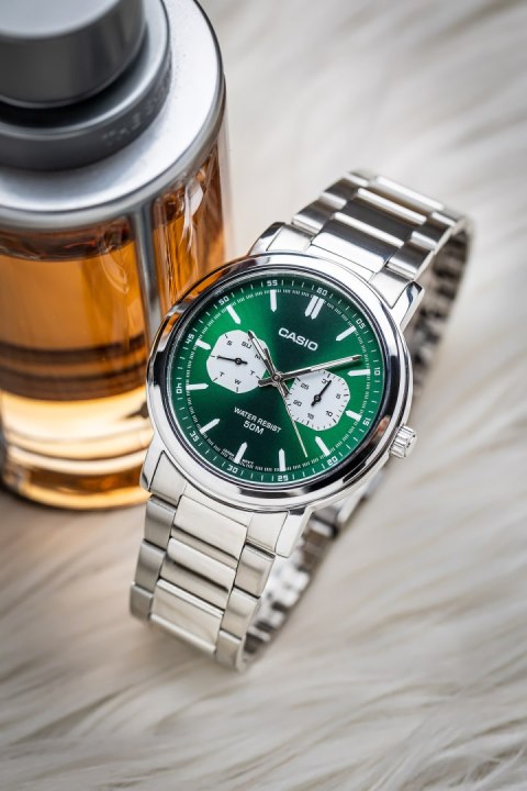 ZEGAREK MĘSKI CASIO MTP-E335D-3E (zd274c) + BOX