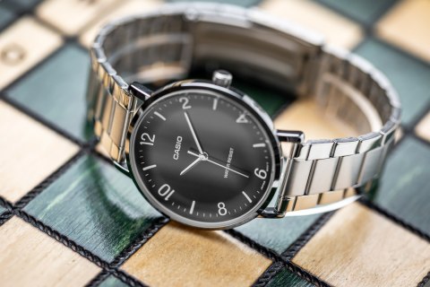 ZEGAREK MĘSKI CASIO MTP-VT03D-1B + BOX