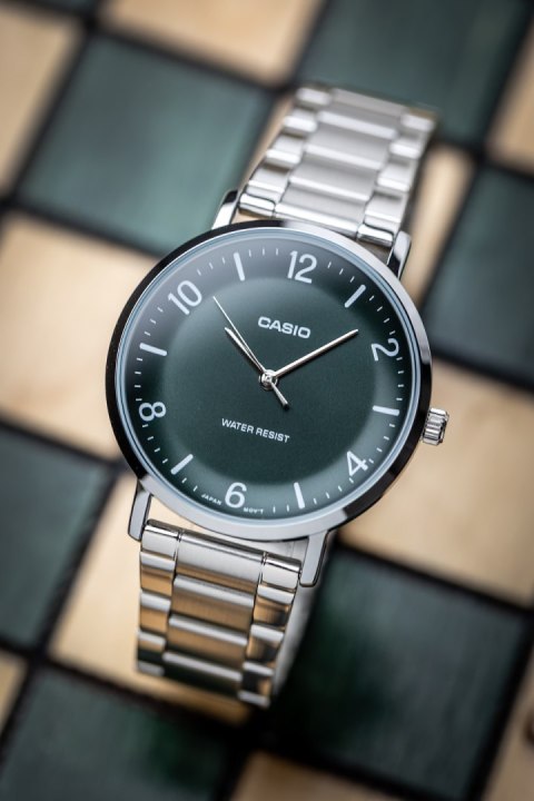 ZEGAREK MĘSKI CASIO MTP-VT03D-3B + BOX
