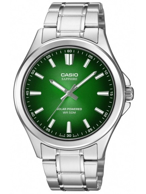 ZEGAREK MĘSKI CASIO MTS-RS100D-3A SZAFIR SOLAR + BOX