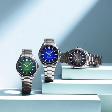 ZEGAREK MĘSKI CASIO MTS-RS100D-3A SZAFIR SOLAR + BOX
