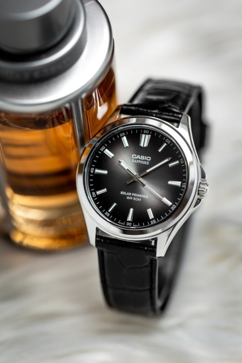 ZEGAREK MĘSKI CASIO MTS-RS100L-1A SZAFIR SOLAR + BOX