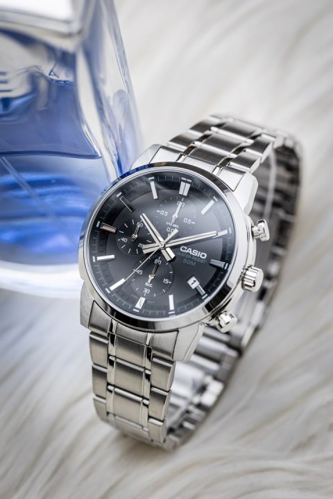 Zegarek Męski Casio MTP-E510D-1A1 + BOX