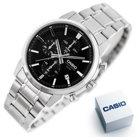 Zegarek Męski Casio MTP-E510D-1A1 + BOX