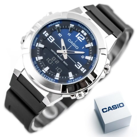 ZEGAREK MĘSKI CASIO AMW-870A-2A + BOX