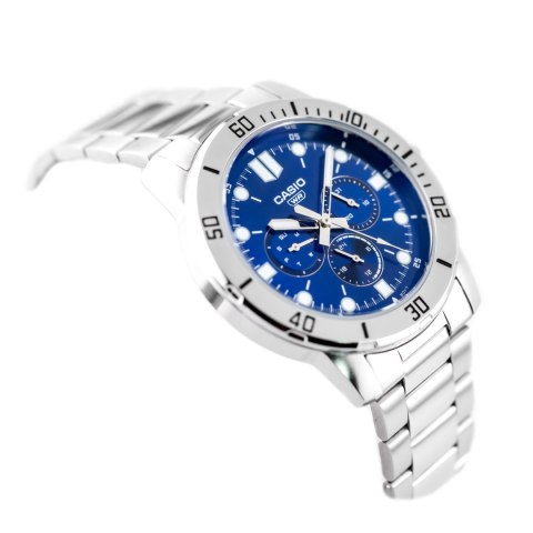 ZEGAREK MĘSKI CASIO MTP-VD300D-2E (zd268b) + BOX