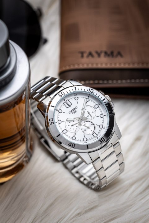 ZEGAREK MĘSKI CASIO MTP-VD300D-7E (zd268c) + BOX