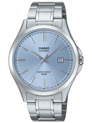 Zegarek Męski Casio MTS-115D-2A2V + BOX (zd292b) SZAFIR